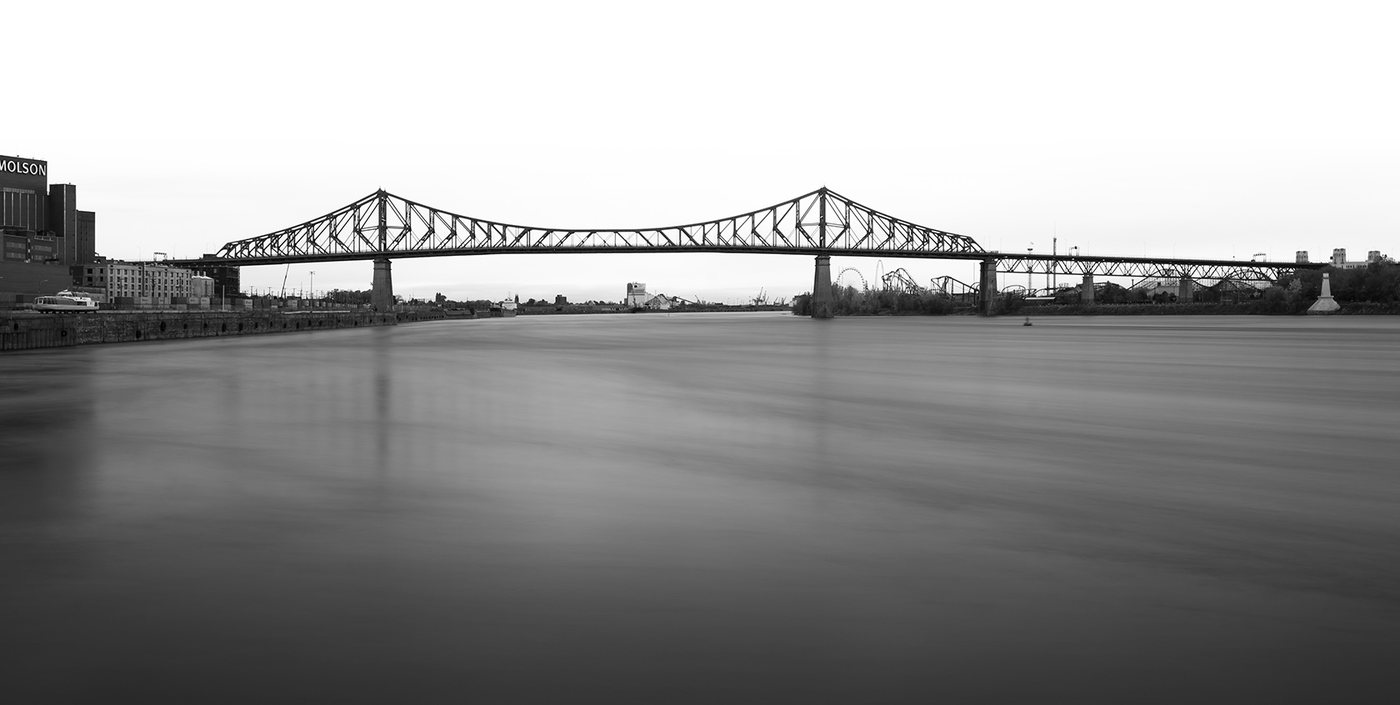 Jacques Cartier Bridge Montreal, Architecture photography by Marc Vidal